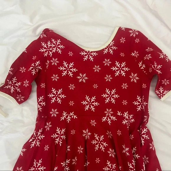 Eleanor Rose snowflake dress size 7-8, new in bag - Picture 2 of 5